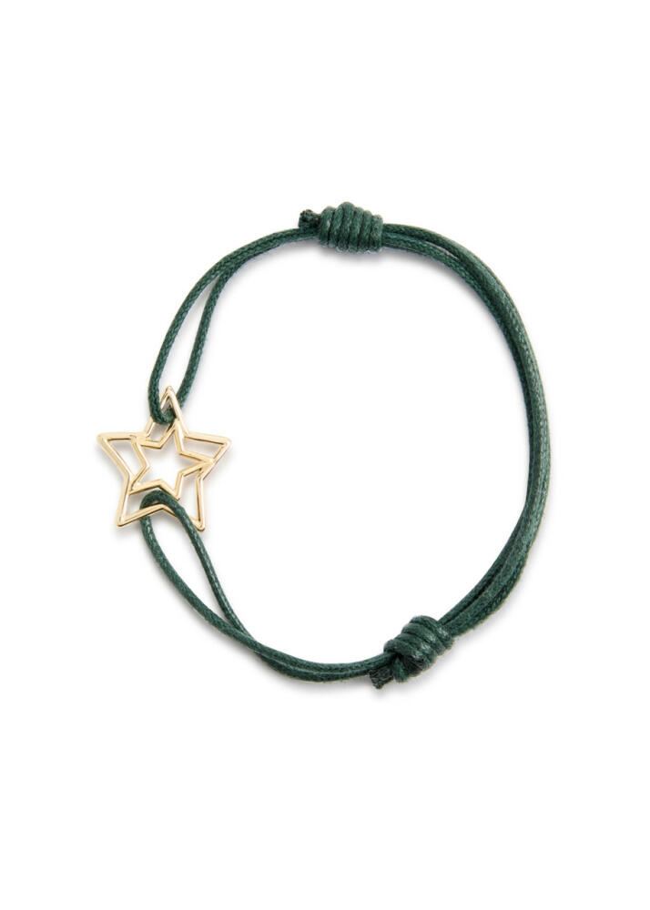 Aliita Star Cord Bracelet - Dark Green Cover