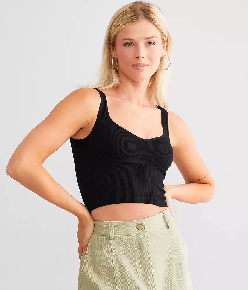 Free People Meg Seamless Cropped Cami Cover