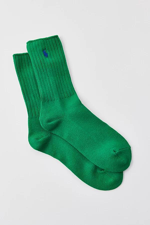 Polo Ralph Lauren Basic Crew Sock in Dark Green Cover