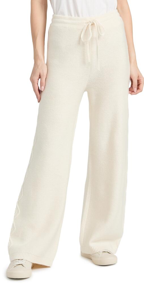 Splendid Dakota Cable Pants White Sand Cover