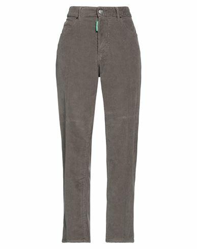 Dsquared2 Woman Pants Khaki Cotton, Elastane Cover