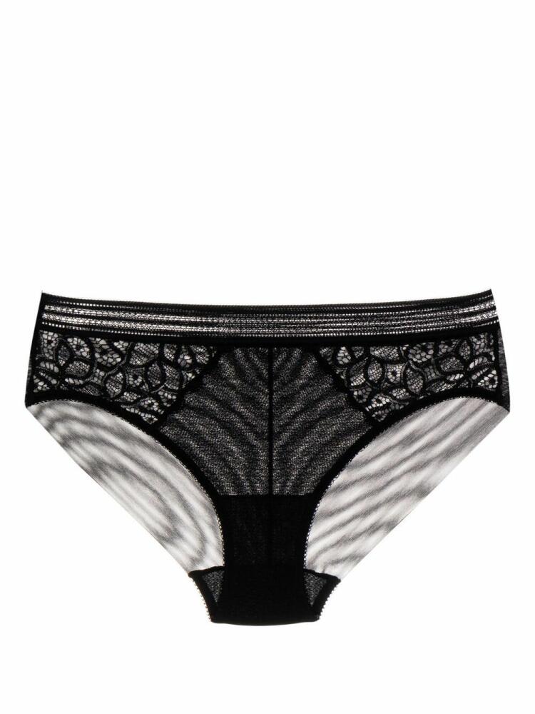 Wacoal Raffine lace-trim briefs - Black Cover