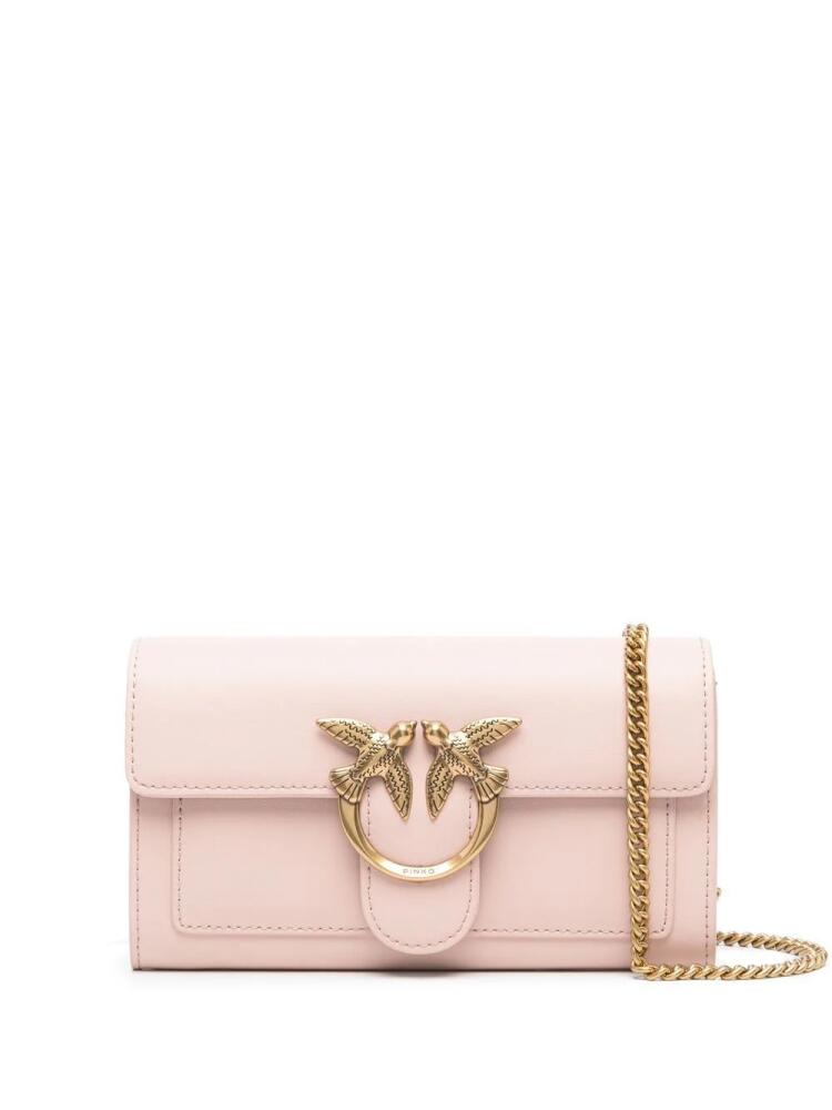 PINKO Love One leather crossbody bag Cover