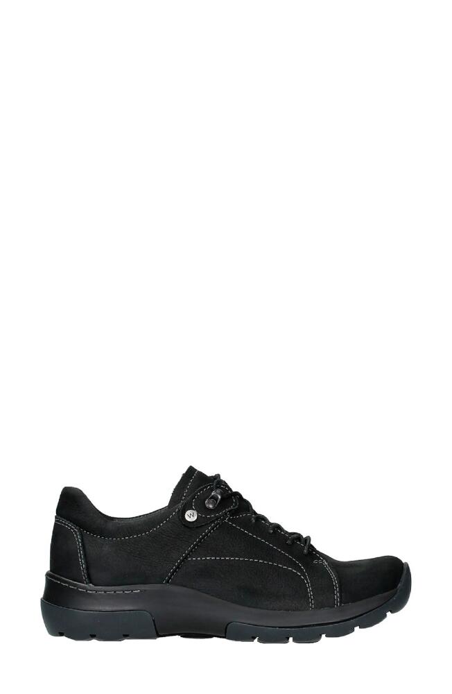 Wolky Cajun Waterproof Sneaker in Black Nubuck Cover