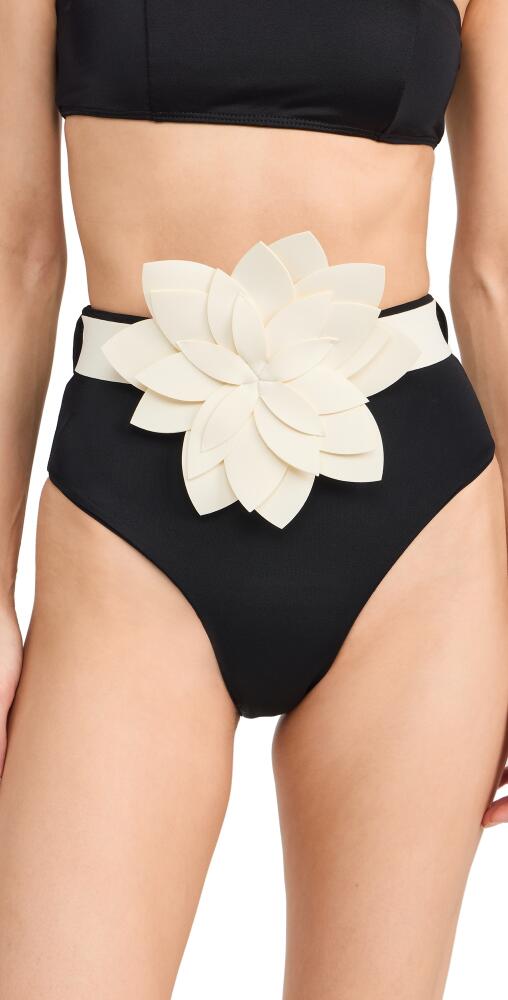 Bahia Maria Flor Maria Bikini Bottoms Black Cover