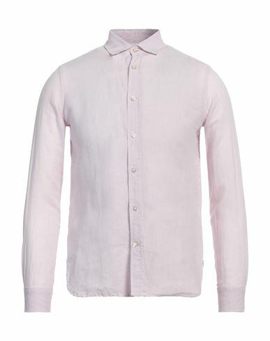 Peuterey Man Shirt Lilac Linen Cover