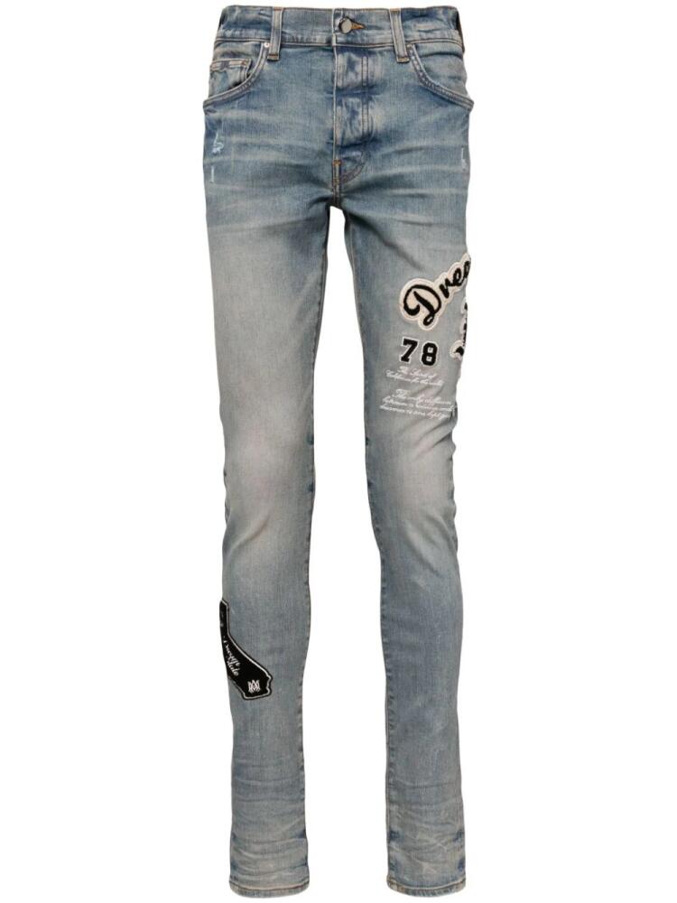 AMIRI mid-rise skinny jeans - Blue Cover