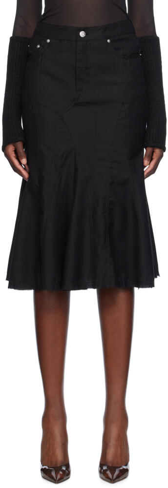 Miaou Black Gaudi Midi Skirt Cover