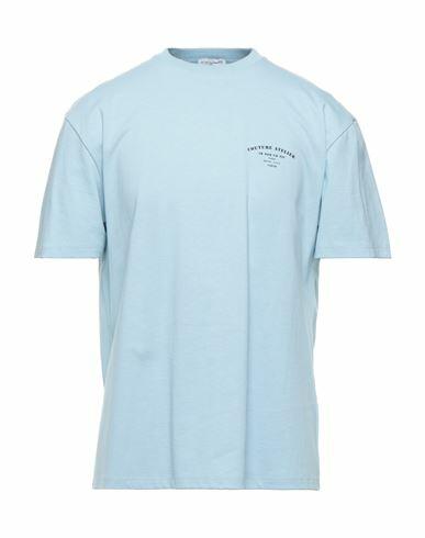 Ih Nom Uh Nit Man T-shirt Sky blue Cotton Cover