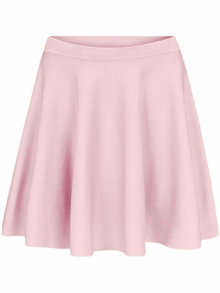 Nina Ricci knitted skater miniskirt - Pink Cover