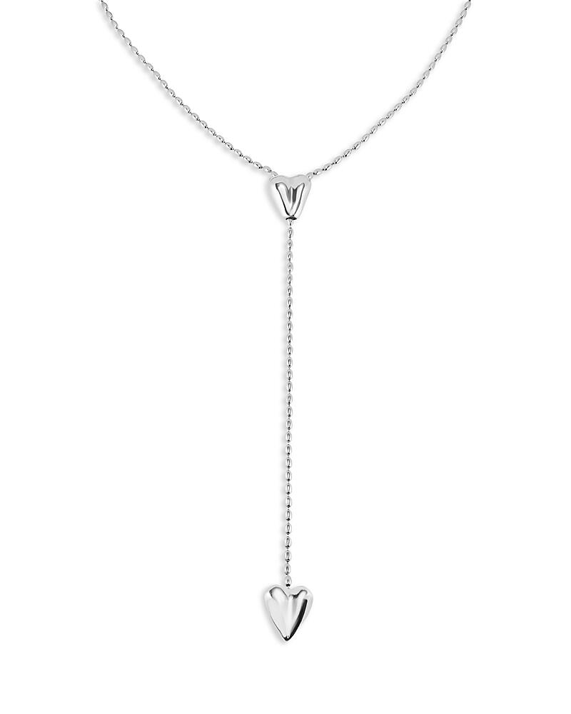 Uno de 50 Cupido Double Heart Lariat Necklace, 36.6-39.3 Cover