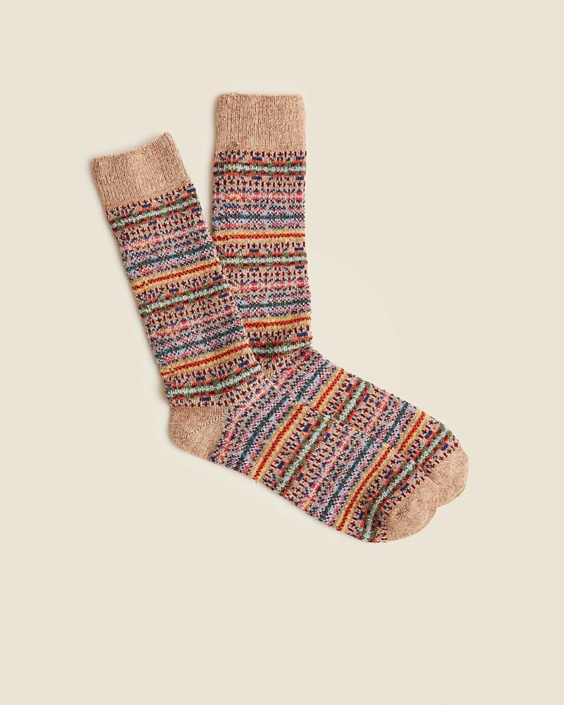 J.Crew Lambswool-blend Fair Isle socks Cover