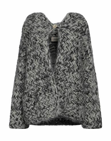 Gentryportofino Woman Cardigan Beige Mohair wool, Polyester, Virgin Wool Cover