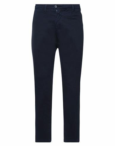 Jeanseng Man Pants Midnight blue Cotton, Elastane Cover