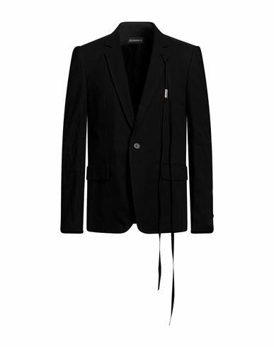 Ann Demeulemeester Man Blazer Black Cotton Cover