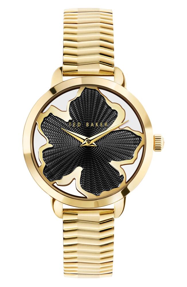 Ted Baker London Lilabel 2H Bracelet Watch, 36mm in Gold/Black/Gold Cover