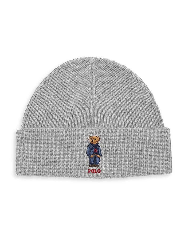 Polo Ralph Lauren Solid Denim Bear Beanie Cover