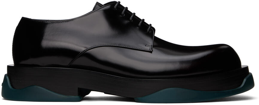 Jil Sander Black Lace-Up Derbys Cover