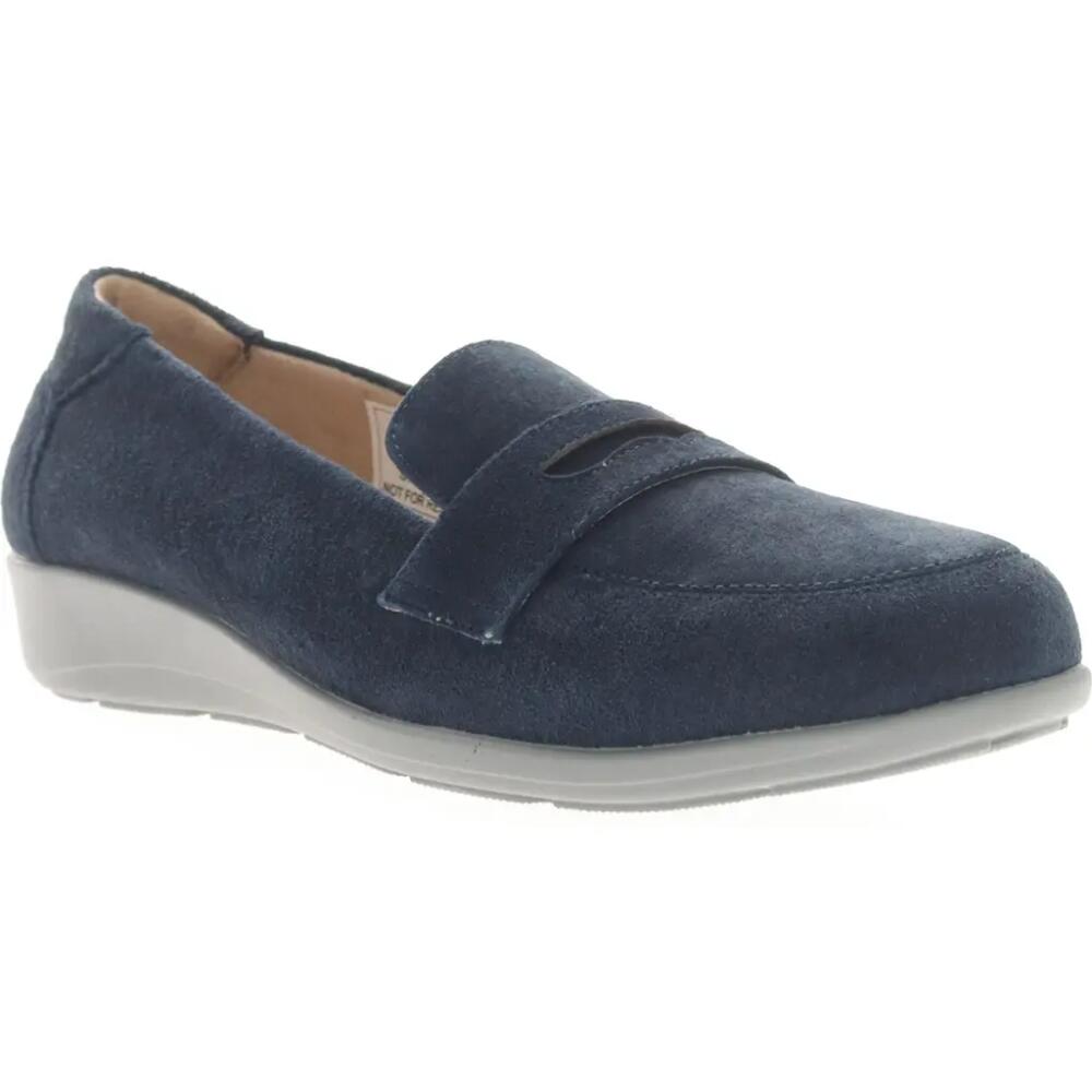 Propét Yetta Penny Loafer in Navy Cover