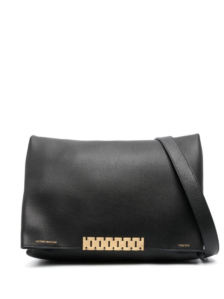 Victoria Beckham large Chain Pouch leather shoulder bag - Black Cover