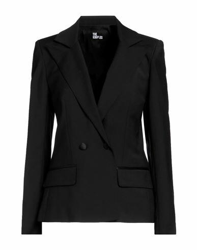 The Kooples Woman Blazer Black Wool Cover