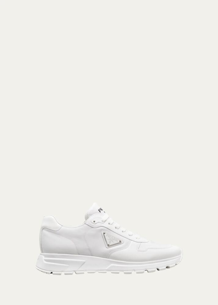 Prada Men's Prax Tonal Low-Top Sneakers Cover