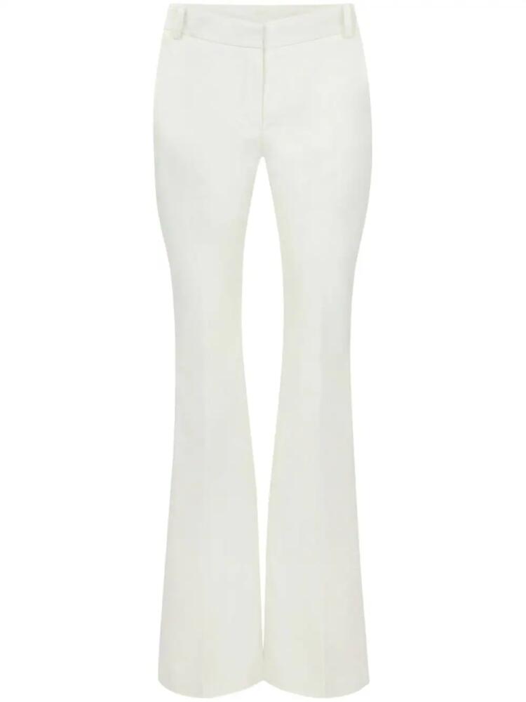 Nina Ricci mid-rise flared trousers - White Cover