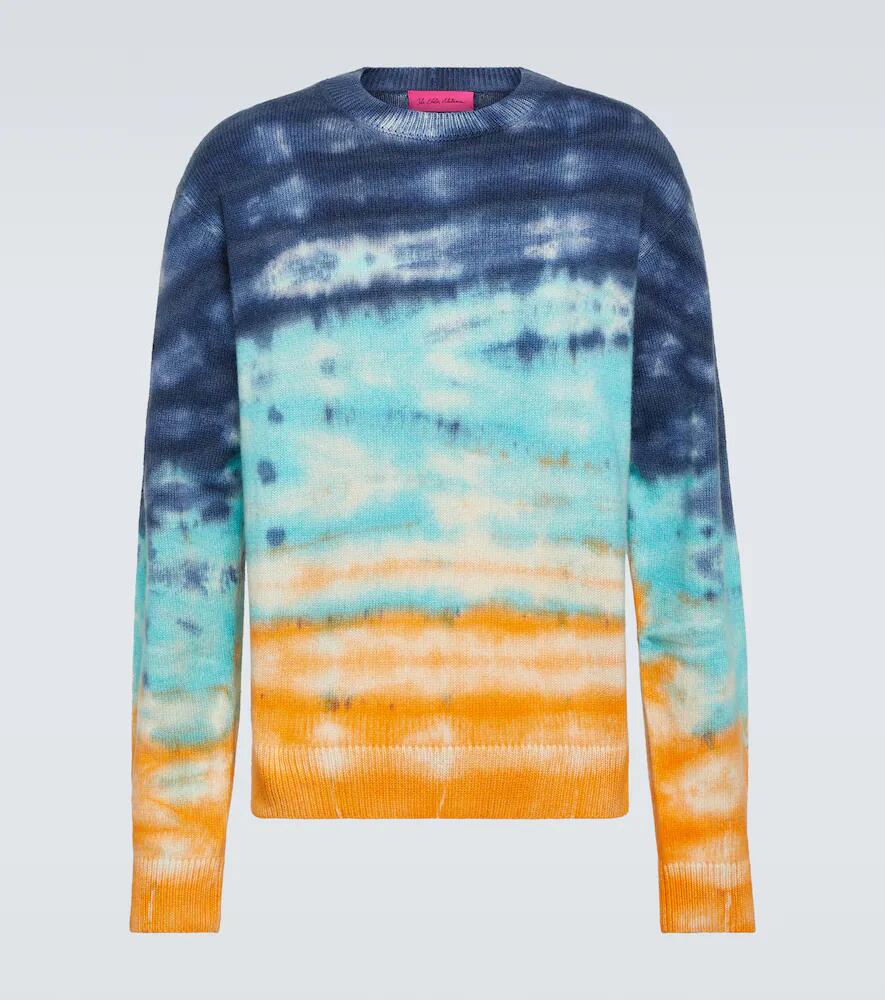 The Elder Statesman Sonar tie-dye cashmere sweater Cover