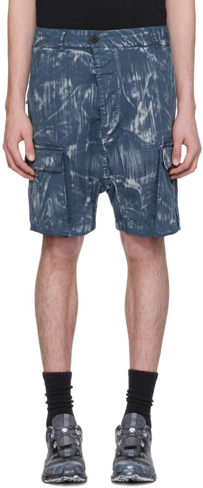 11 by Boris Bidjan Saberi Blue P20 Denim Shorts Cover