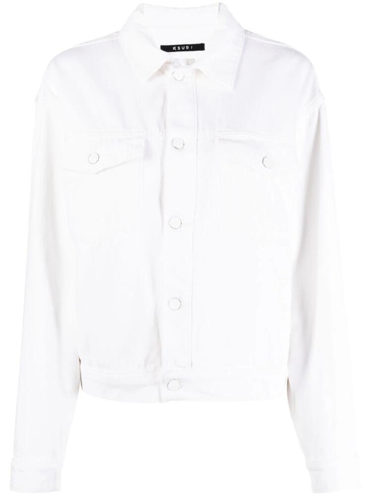 Ksubi New Wave denim jacket - White Cover