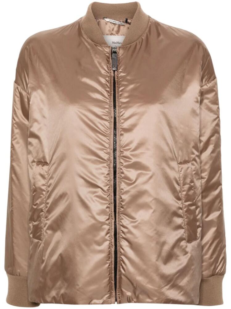 Max Mara Danish bomber jacket - Neutrals Cover