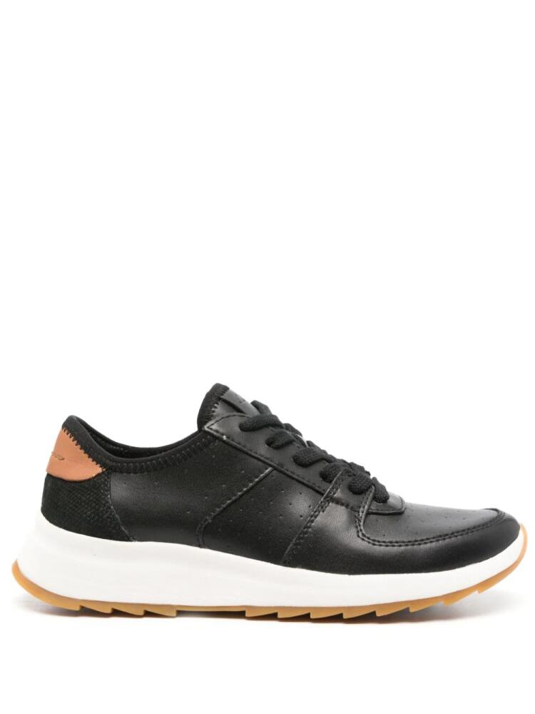 Clarks DashLite leather sneakers - Black Cover