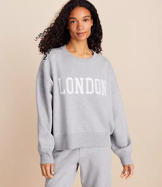 Loft Lou & Grey London Fleece Sweatshirt Cover