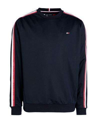 Tommy Hilfiger Man Sweatshirt Midnight blue Polyester Cover