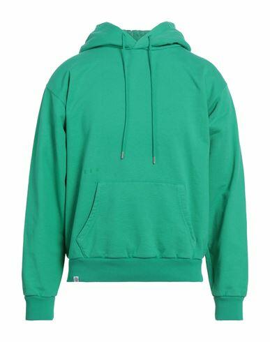 Paura Man Sweatshirt Green Cotton Cover