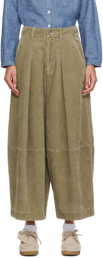 YMC Khaki Deadbeat Trousers Cover