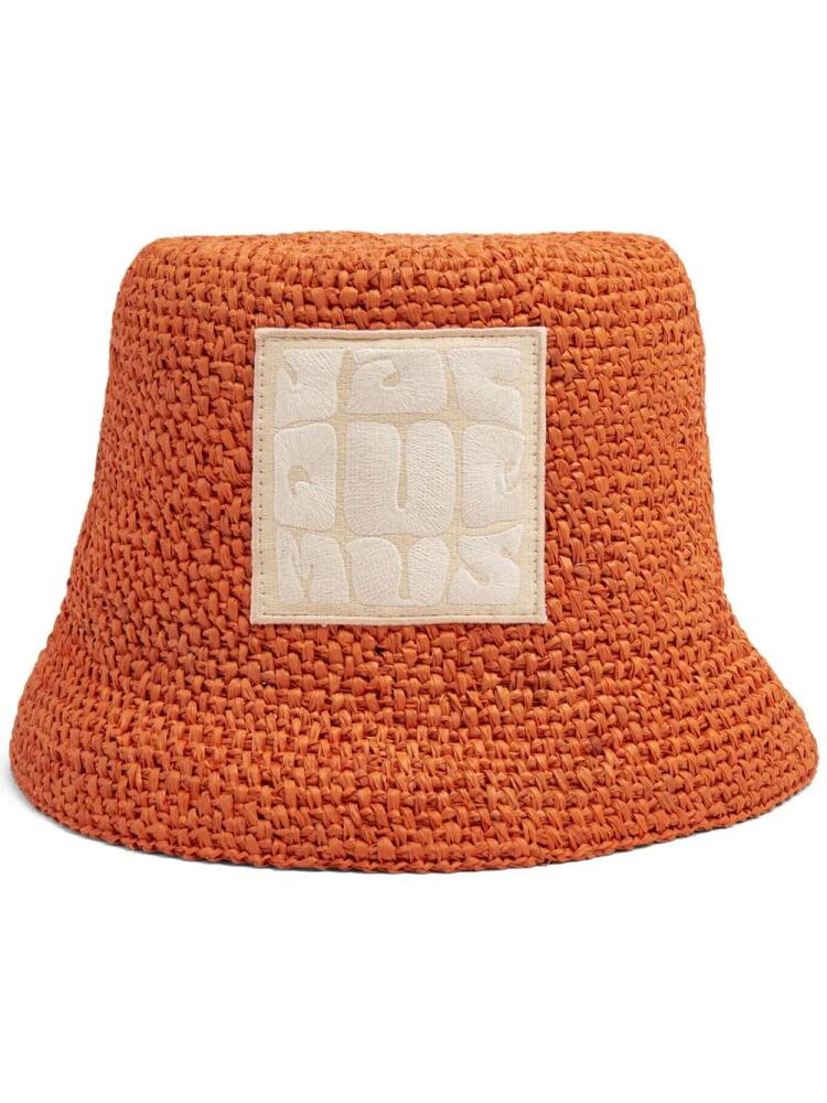 Jacquemus Le Bob Ficiu bucket hat - Orange Cover