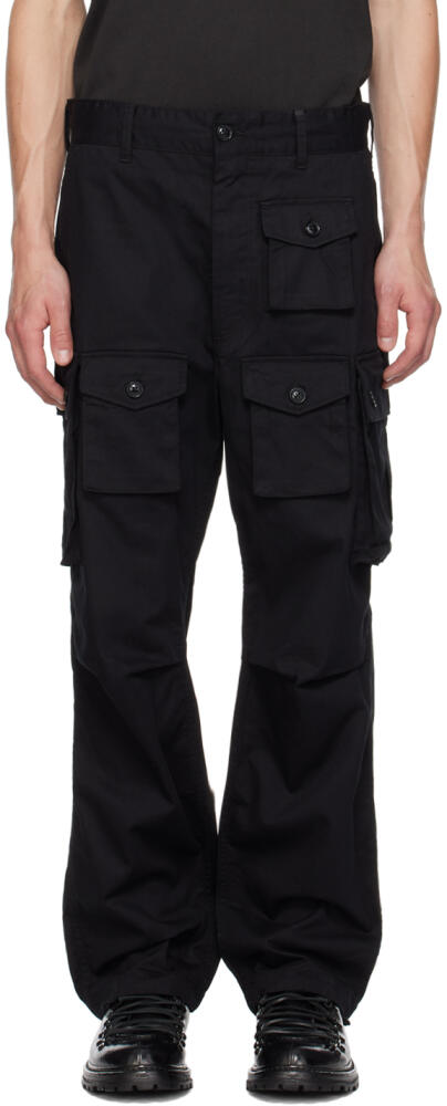 Engineered Garments SSENSE Exclusive Black FA Cargo Pants Cover