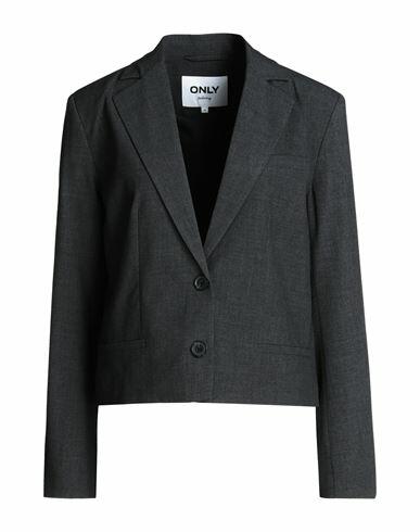 Only Woman Blazer Steel grey Polyester, Viscose, Elastane Cover