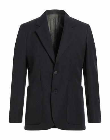 Low Brand Man Blazer Midnight blue Polyester, Virgin Wool, Viscose Cover