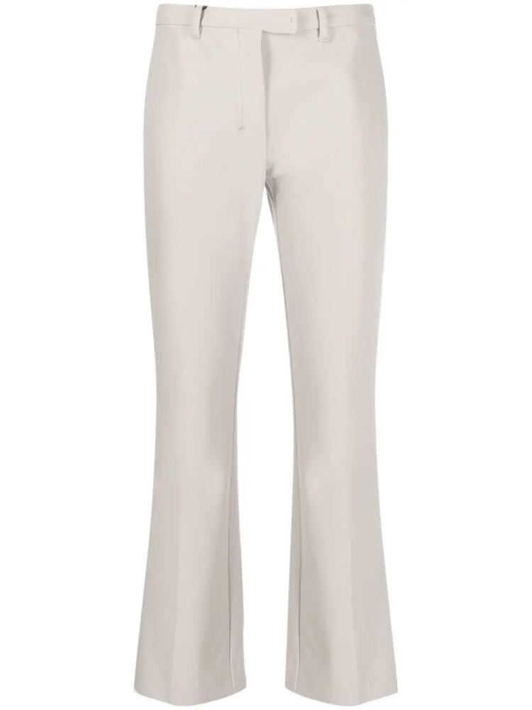 'S Max Mara cropped slim-cut trousers - Neutrals Cover