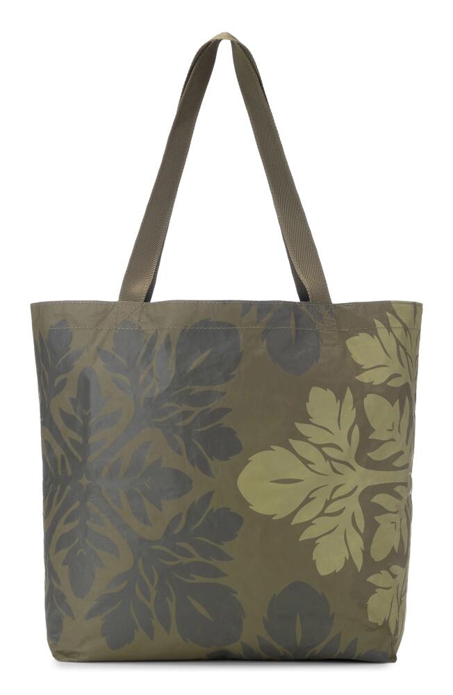 Aloha Collection 'Awapuhi Reversible Splash Proof Tote in Mauka/Olive Cover