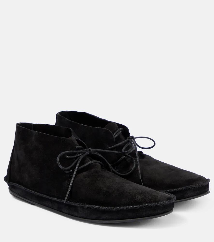 The Row Tyler suede ankle boots Cover