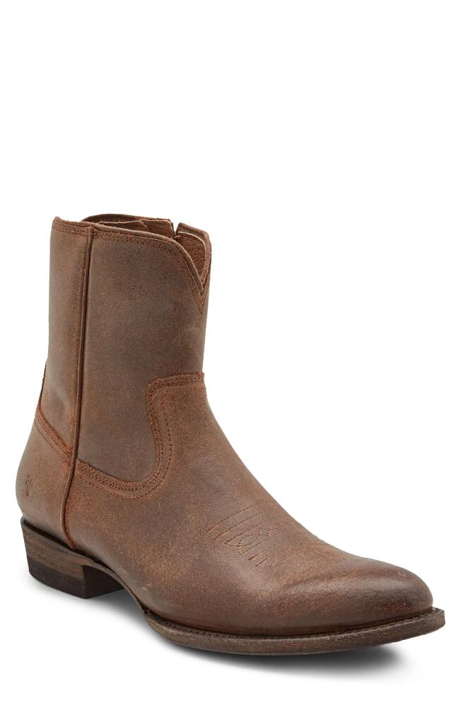 Frye Austin Western Boot in Brown - Dummy Leather Cover