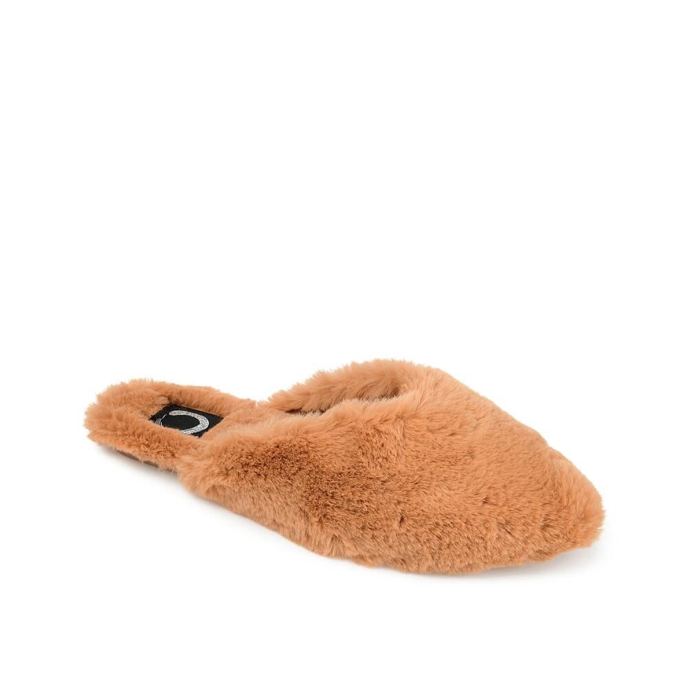 Journee Collection Sundown Scuff Slipper | Women's | Light Brown Cover