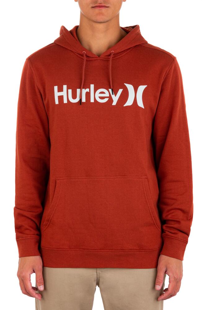 Hurley One and Only Cotton Blend Hoodie in Redstone Cover