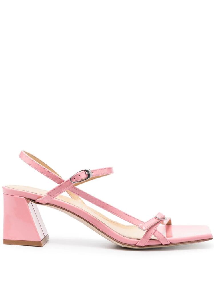 Aeyde Greta 55mm sandals - Pink Cover