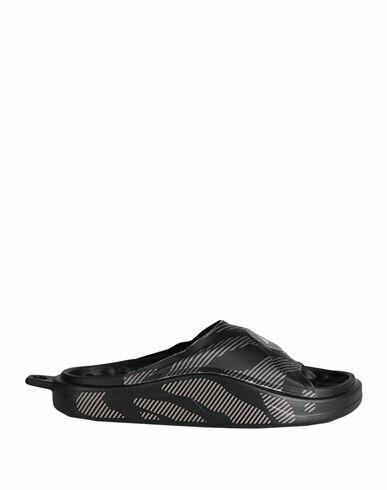 Adidas By Stella Mccartney Asmc Slide Woman Sandals Black Rubber Cover