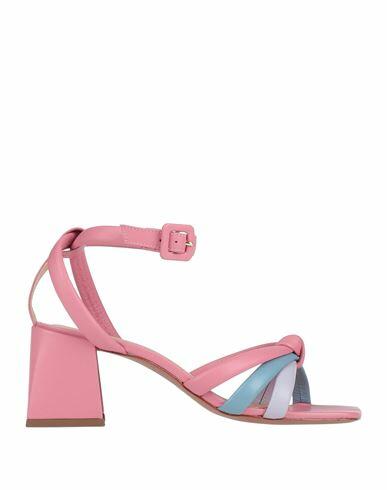 Miss Unique Woman Sandals Pink Soft Leather Cover