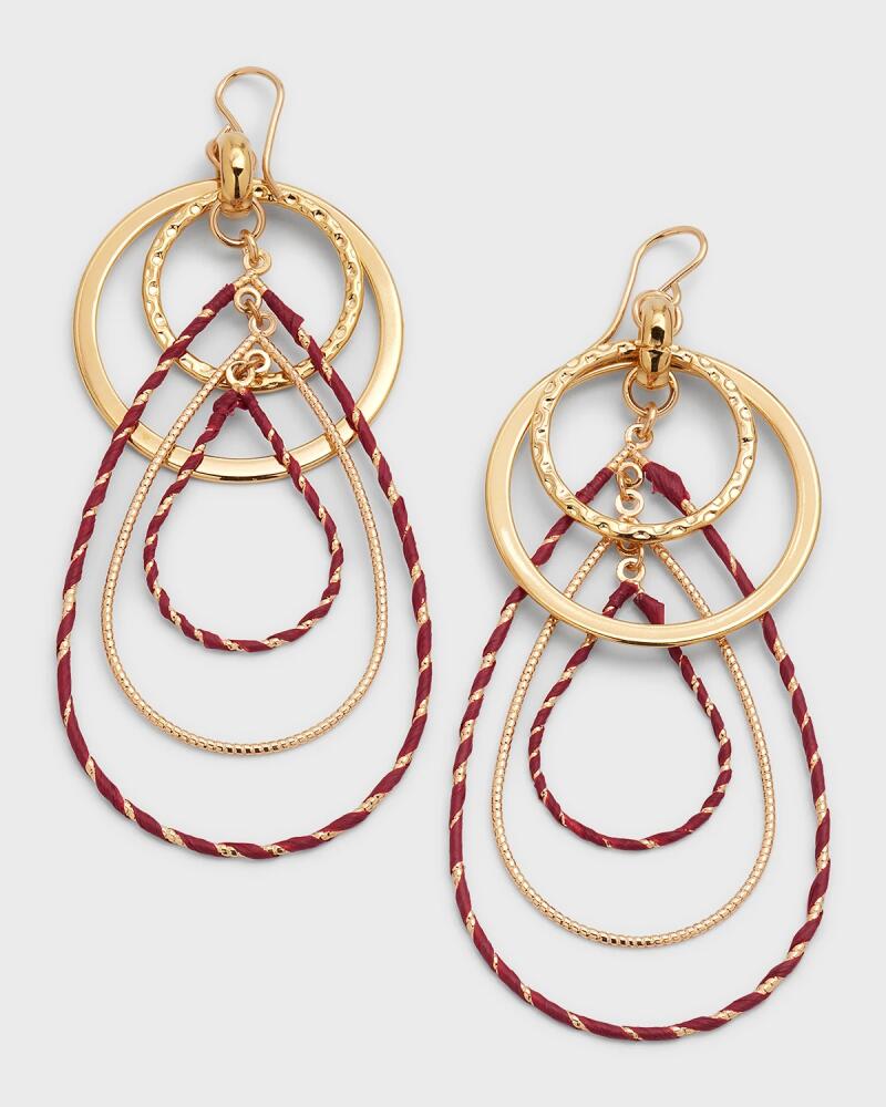 Devon Leigh Multi-Link Wrapped Earrings Cover